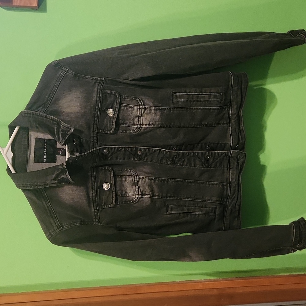 R&R Denim Flag Jacket